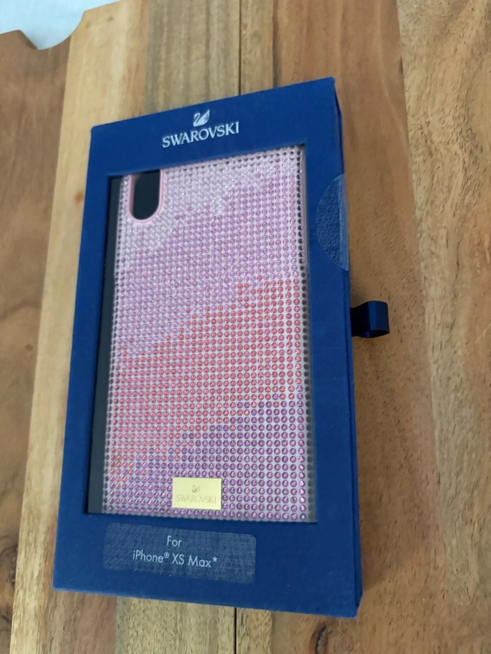 Swarovski Pink Iridescent Crystal Phone Case